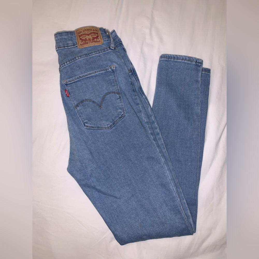 Levi’s high rise skinny jeans